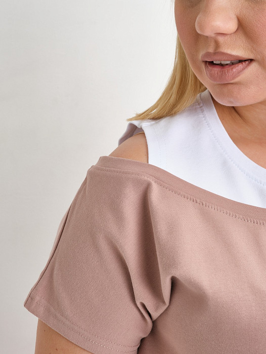 Платье женское Мирэль капучино