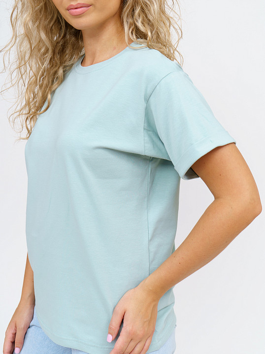 Футболка женская Классика аква