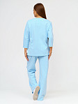 Костюм женский Мегаполис голубой