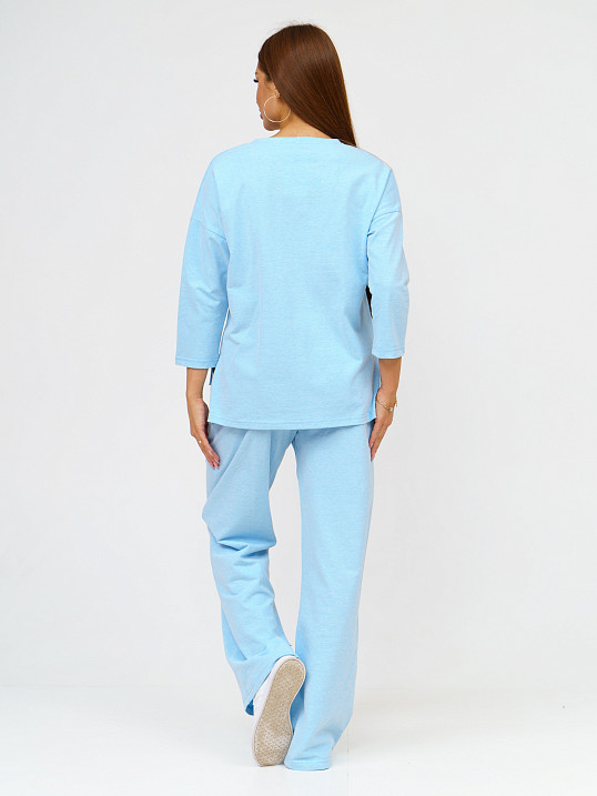 Костюм женский Мегаполис голубой