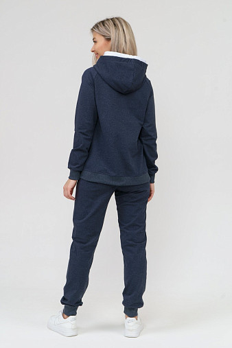 Костюм Элегия Синий меланж