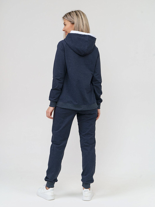Костюм Элегия Синий меланж