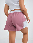 Шорты женские Рокси футер брусника