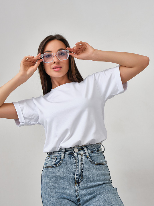 Футболка женская Классика белая