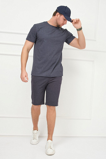 Костюм Эверест мужской синий меланж