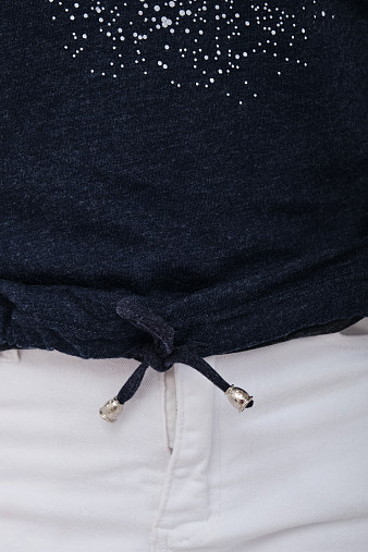 Джемпер жен. Гламур ангора синий