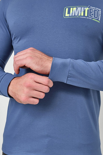 Лонгслив мужской Брюс св.индиго