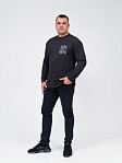 Толстовка мужская Эталон антрацит/меланж