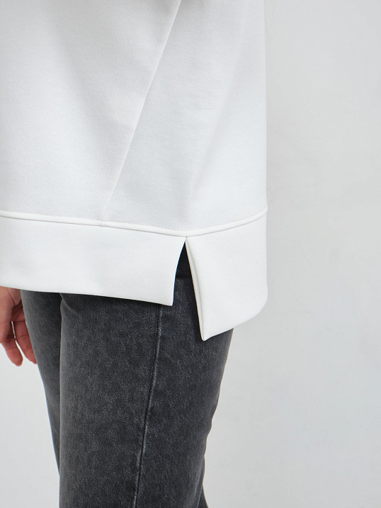 Свитшот жен. Либерти однотонный экрю