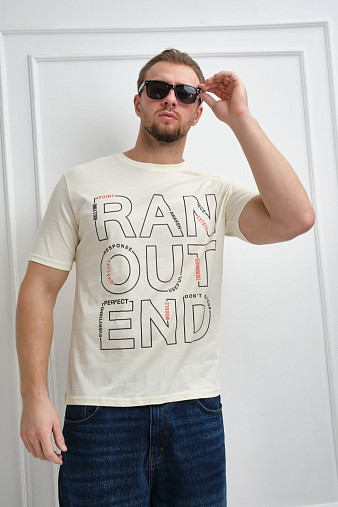 Футболка мужская Сириус экрю