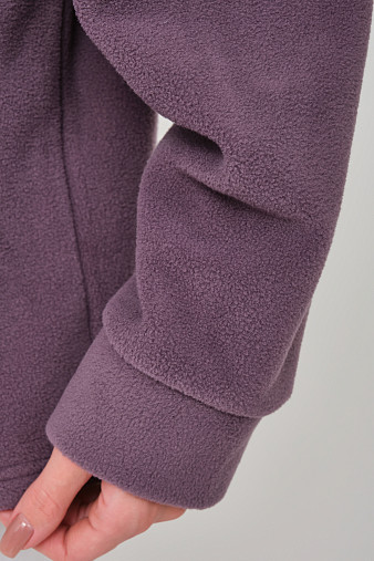 Толстовка жен. Тренд флис т.лиловый