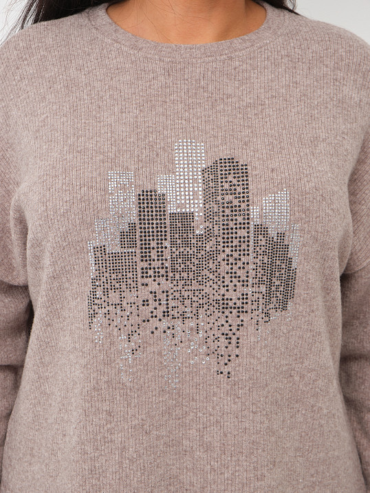 Джемпер женский Келли бежевый