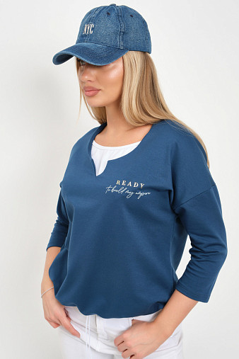 Свитшот женский Молли петроль