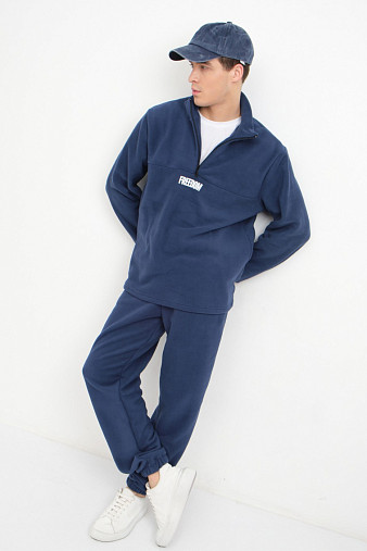 Костюм мужской Бэст флис индиго