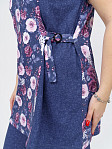 Костюм Симона индиго/цветы