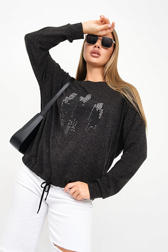 Джемпер женский Келли-2 т.серый