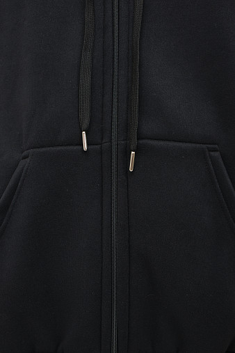 Толстовка муж. Дэнди 3-х нитка начес черный