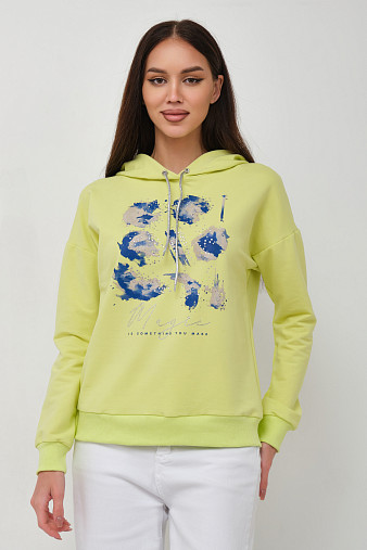 Толстовка женская Элен-2 лимон