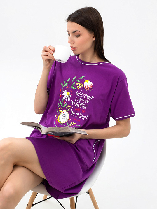 Туника Фиеста фиолетовый