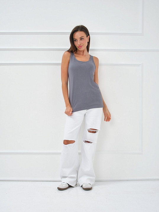 Майка женская Клео серый