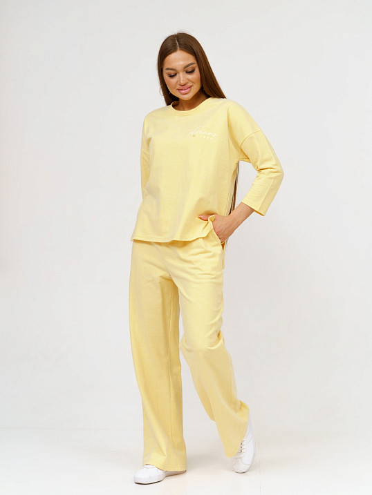 Костюм женский Мегаполис желтый