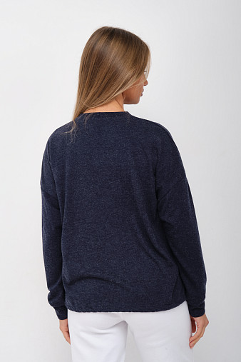 Джемпер жен. Сити ангора синий