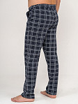 Брюки мужские Легион т-синий/клетка