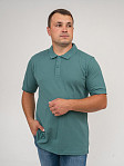 Поло мужское 5858 т. зеленый