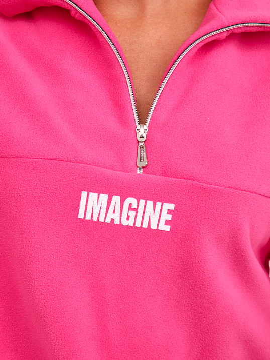 Толстовка жен. Тренд-2 флис малина