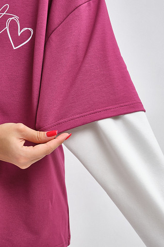 Толстовка женская Венди слива