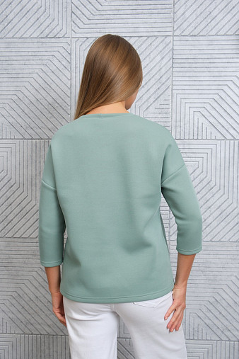 Свитшот женский Бьюти фисташка