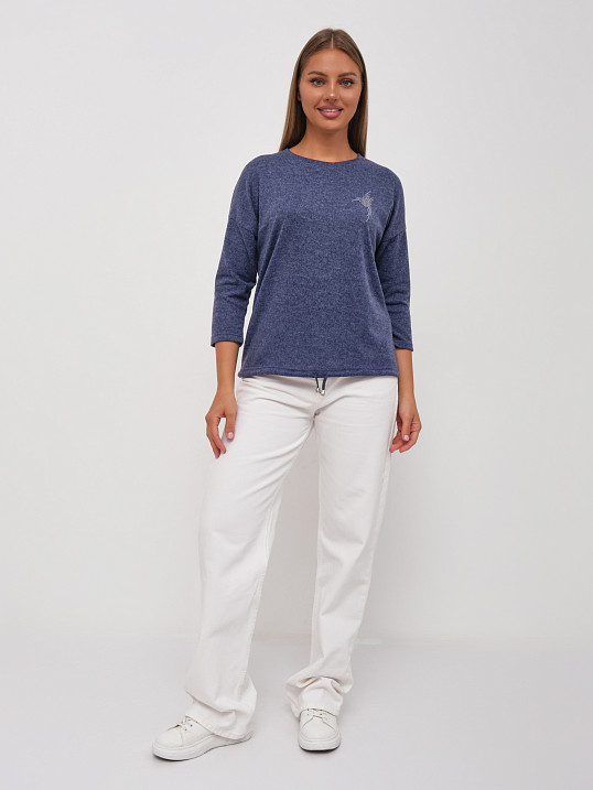 Джемпер Оливия индиго