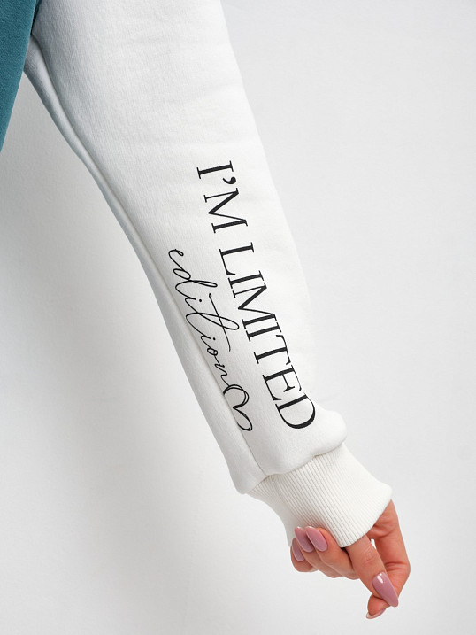 Толстовка женская Медея начес петроль