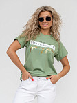 Футболка женская Имидж фисташка
