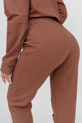 Костюм Челси футер 2-х нитка шоколад