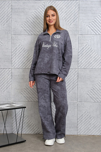 Костюм женский Верона варенка графит