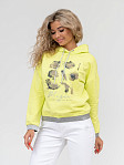 Толстовка женская Элен лимон