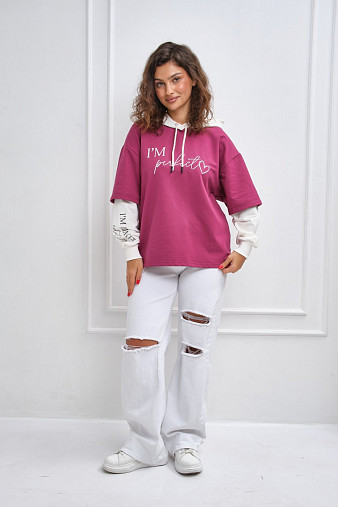 Толстовка женская Венди слива