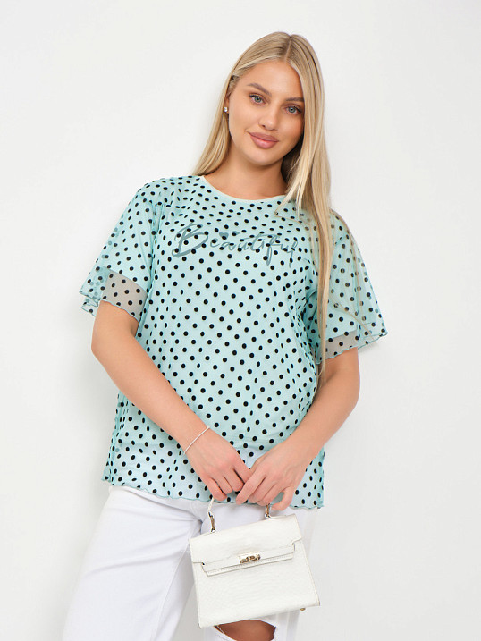 Футболка женская Бьюти вискоза ментол