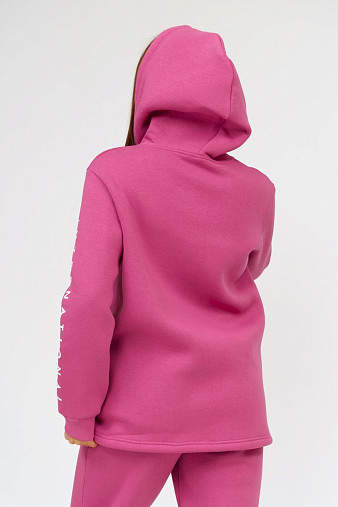 Толстовка женская Гамма на молнии брусника