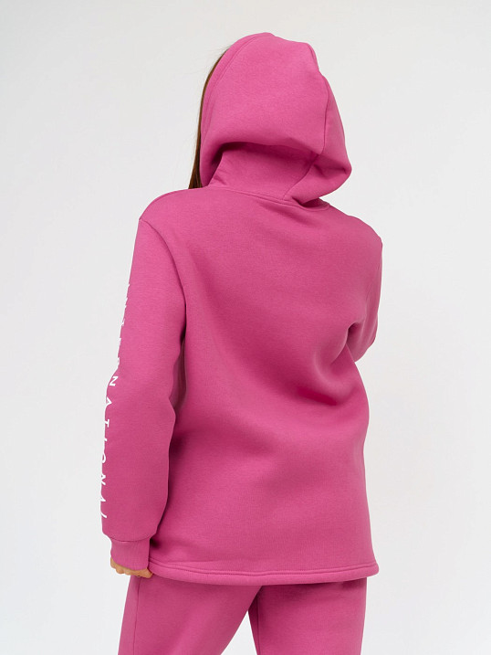 Толстовка женская Гамма на молнии брусника