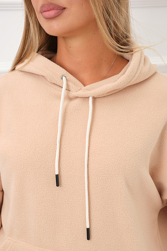 Толстовка женская Бэлла флис беж