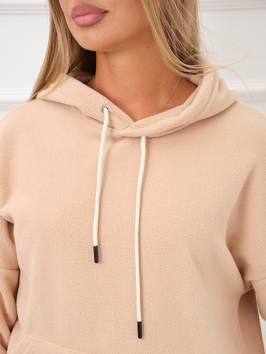Толстовка женская Бэлла флис беж