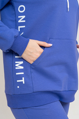 Толстовка Челси василёк