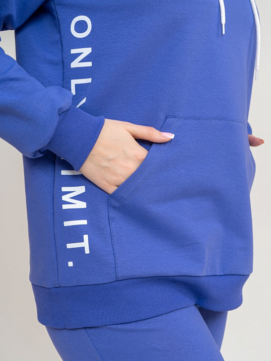 Толстовка Челси василёк