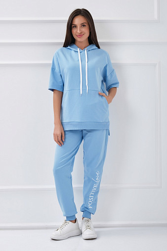 Костюм Мишель голубой