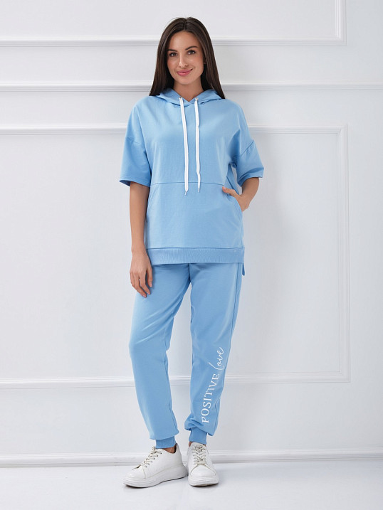 Костюм Мишель голубой