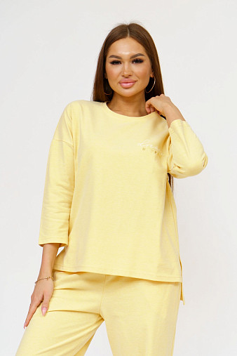 Костюм женский Мегаполис желтый