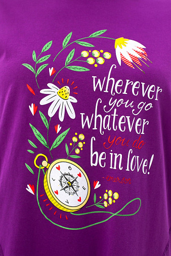 Туника Фиеста фиолетовый