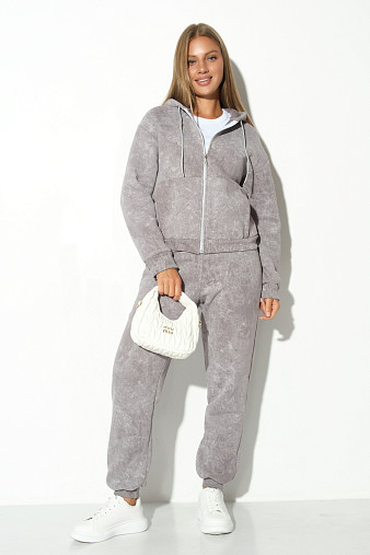 Костюм женский Дюна начёс св.серый